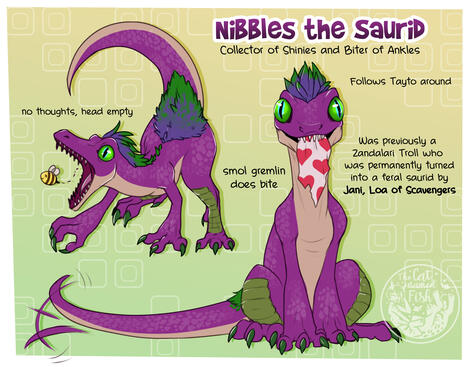Nibbles the Saurid