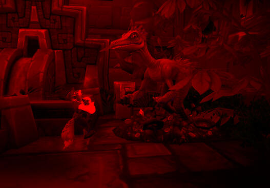 Tayto meeting Jani, the Loa of Trash